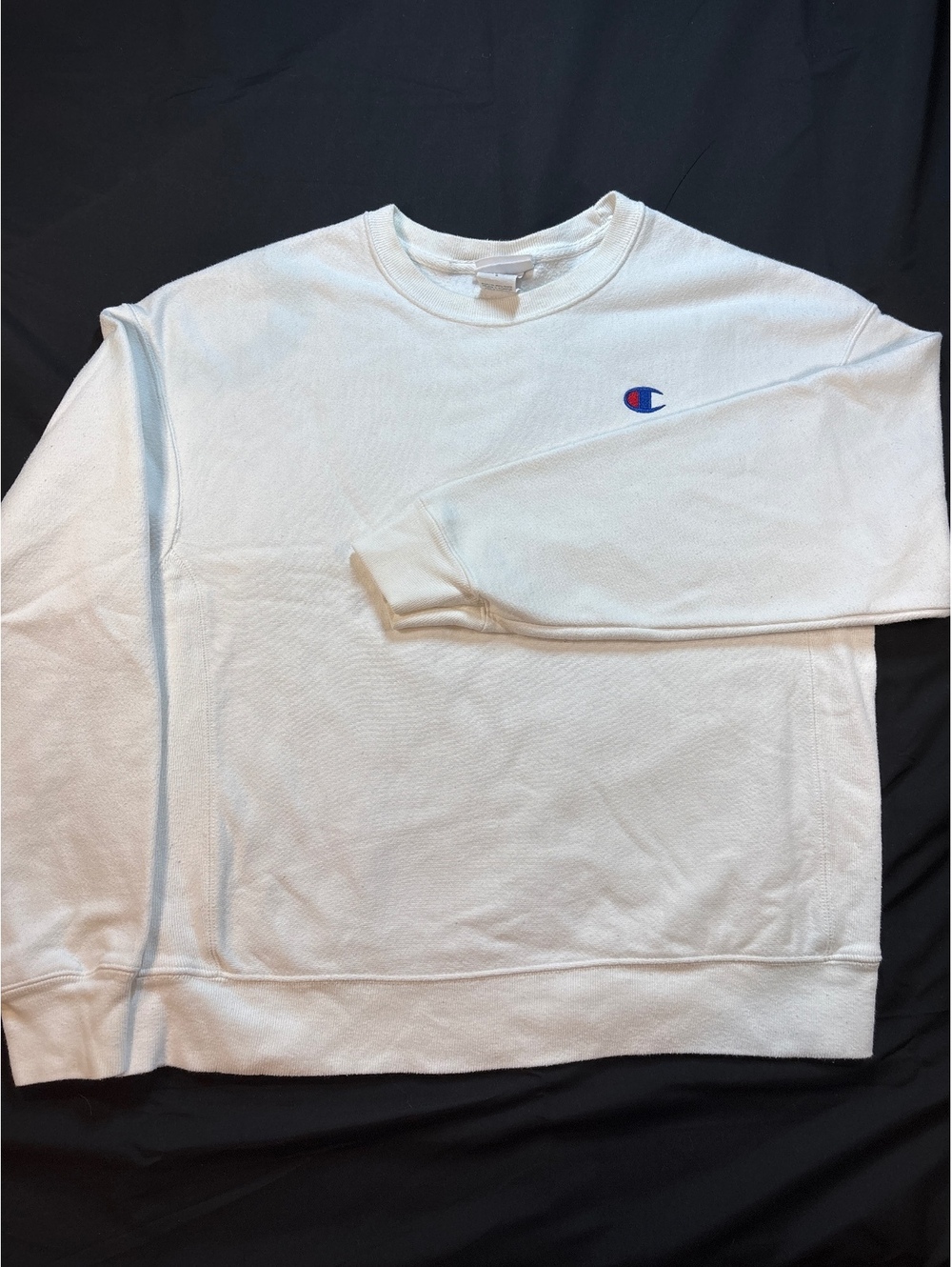 Champions Reverse Weave Women’s L White Sweatshirt